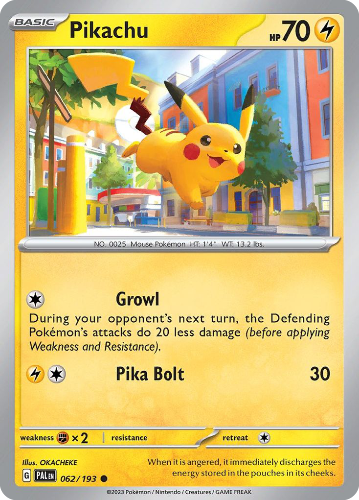 Pikachu - 62/193 Paldea Evolved