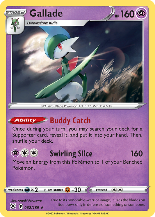 Gallade - 62/189 Astral Radiance