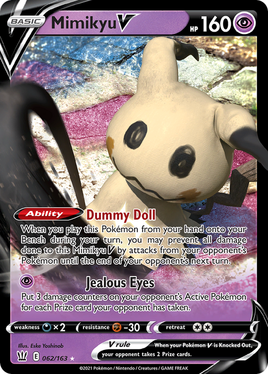 Mimikyu V - 62/163 Battle Styles