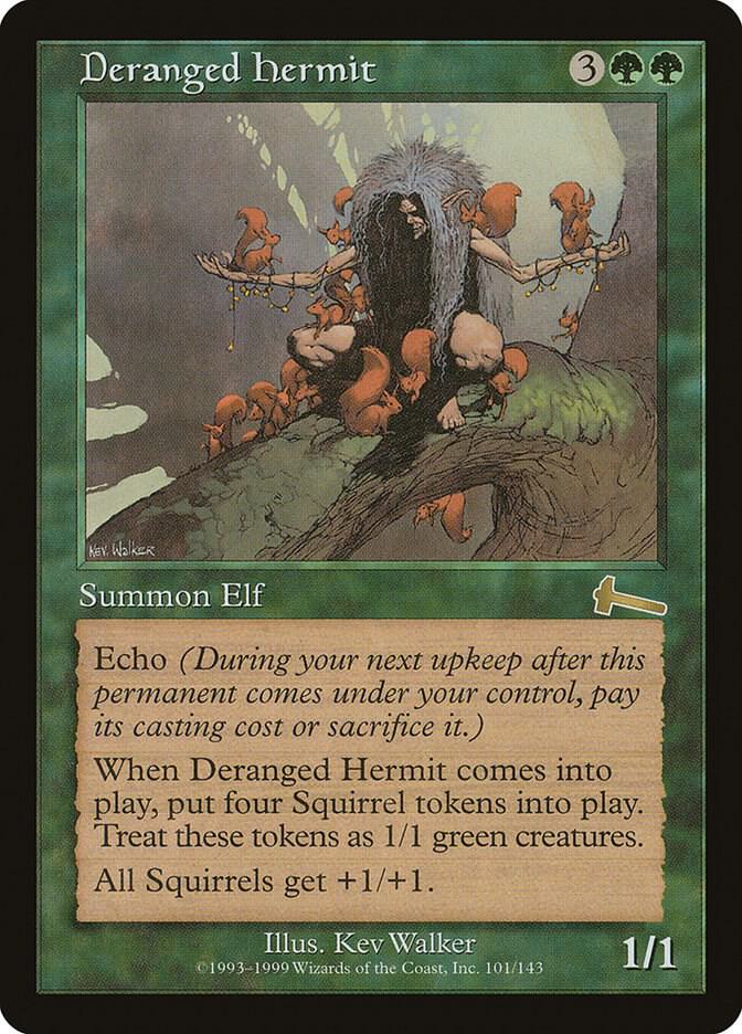 Deranged Hermit [Urza's Legacy] 101