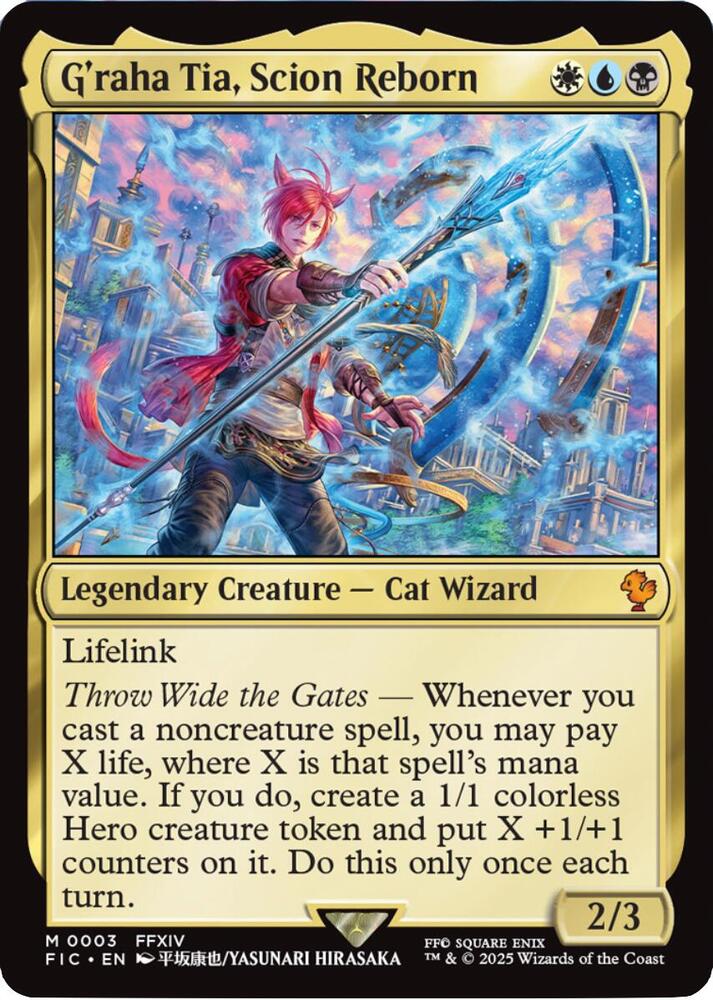 G'raha Tia, Scion Reborn [Commander: FINAL FANTASY] 3