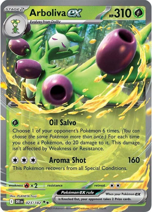 Arboliva ex [SV10: Destined Rivals] 023/182