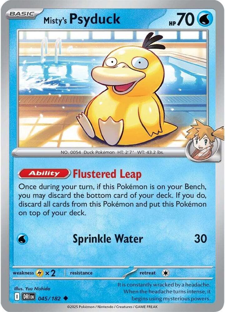 Misty's Psyduck [SV10: Destined Rivals] 045/182