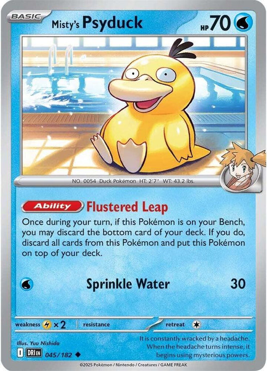 Misty's Psyduck [SV10: Destined Rivals] 045/182