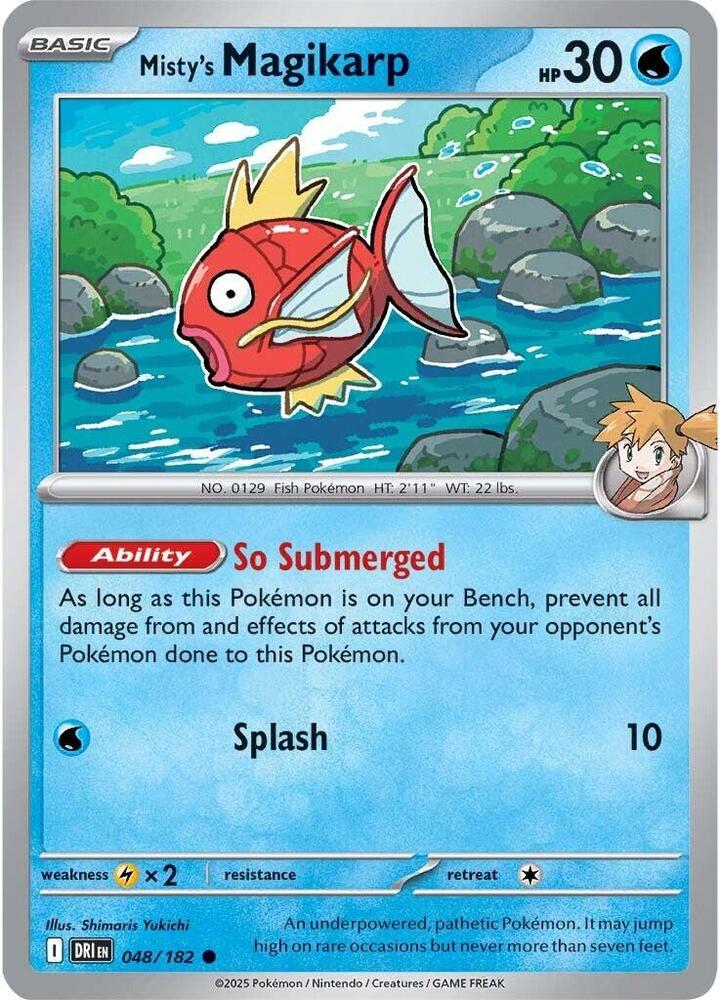 Misty's Magikarp [SV10: Destined Rivals] 048/182
