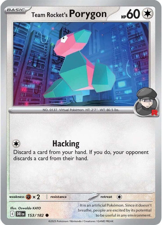 Team Rocket's Porygon [SV10: Destined Rivals] 153/182