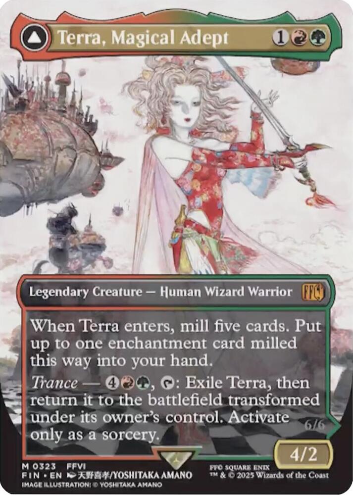 Terra, Magical Adept (Borderless) [FINAL FANTASY] 323