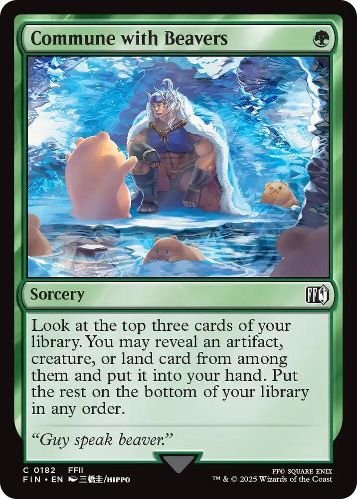Commune with Beavers [FINAL FANTASY] 182