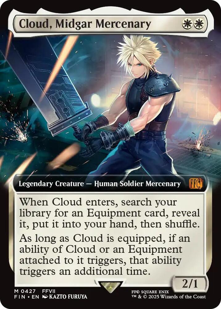Cloud, Midgar Mercenary (Extended Art) [FINAL FANTASY] 427