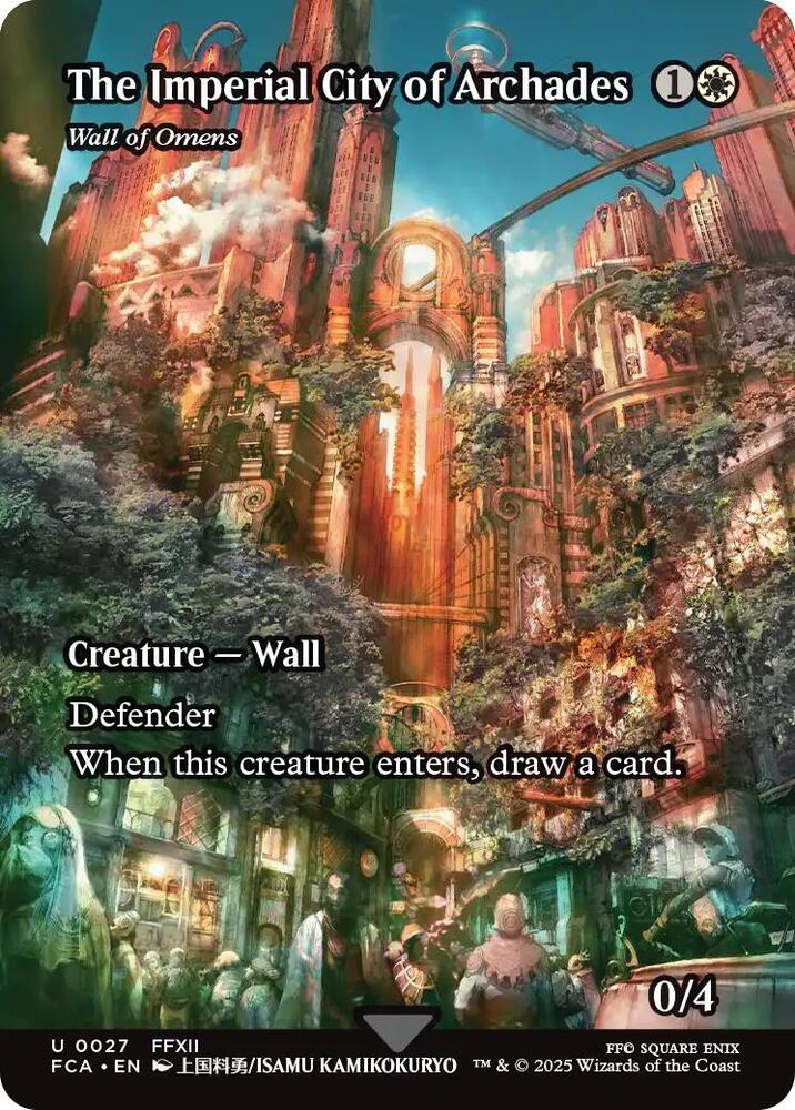 The Imperial City of Archades - Wall of Omens (Showcase) [FINAL FANTASY: Through the Ages] 27