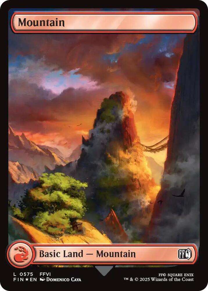 Mountain (0575) (Surge Foil) [FINAL FANTASY] 575