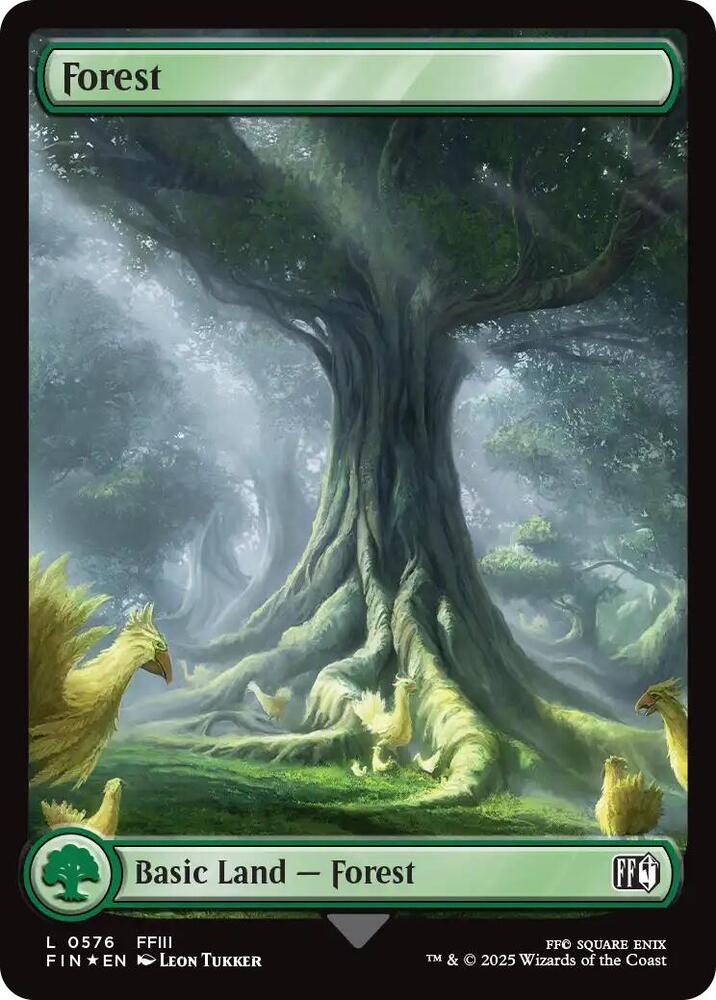 Forest (0576) (Surge Foil) [FINAL FANTASY] 576