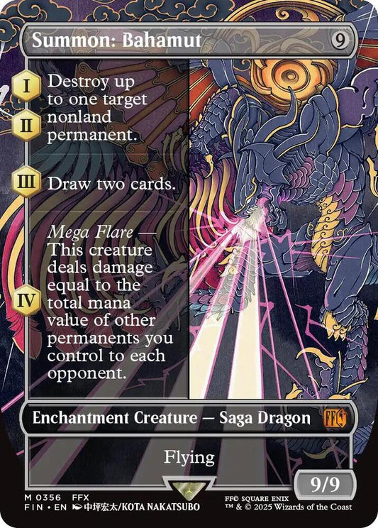 Summon: Bahamut (Borderless) [FINAL FANTASY] 356