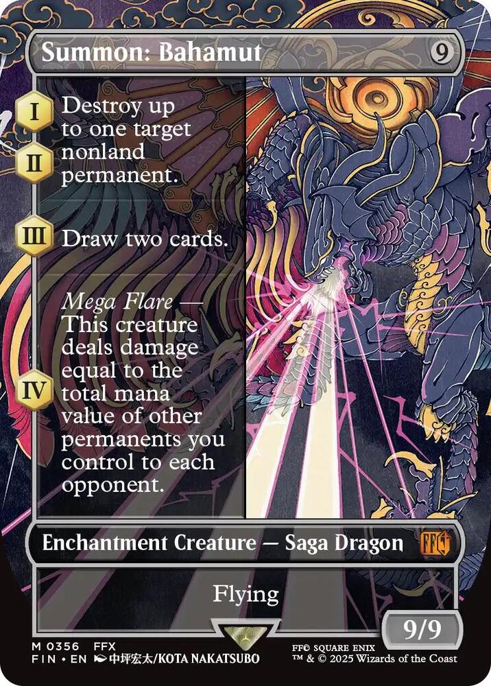 Summon: Bahamut (Borderless) [FINAL FANTASY] 356