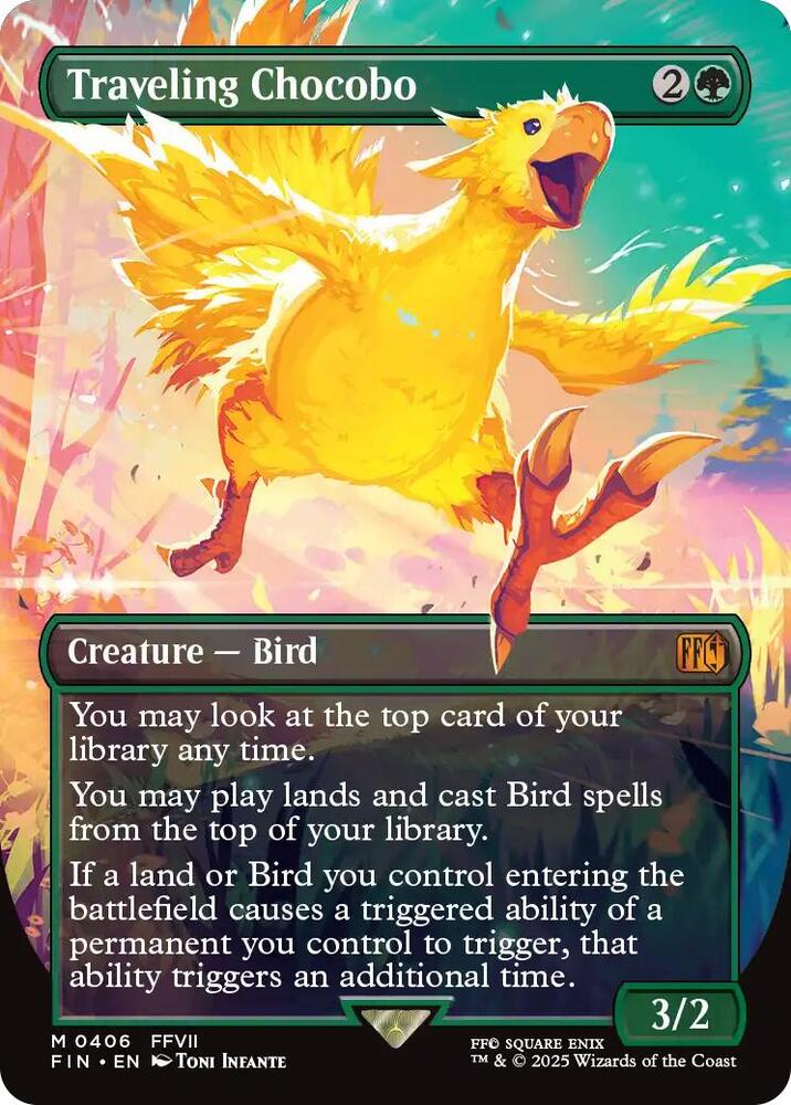 Traveling Chocobo (Borderless) [FINAL FANTASY] 406