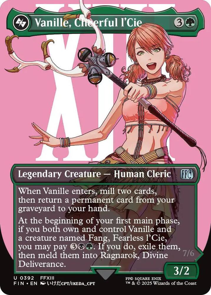 Vanille, Cheerful l'Cie (Borderless) [FINAL FANTASY] 392