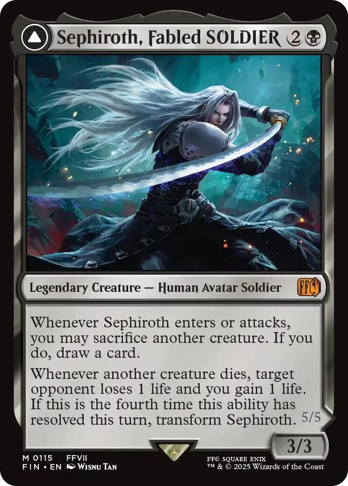Sephiroth, Fabled SOLDIER [FINAL FANTASY] 115