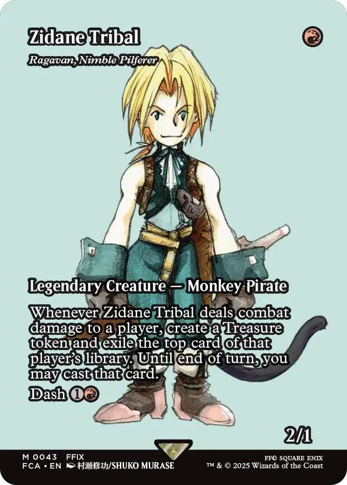 Zidane Tribal - Ragavan, Nimble Pilferer (Showcase) [FINAL FANTASY: Through the Ages] 43