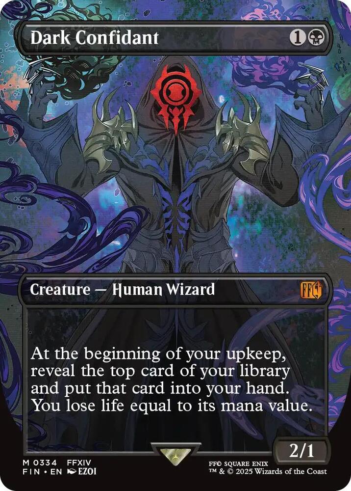 Dark Confidant (Borderless) [FINAL FANTASY] 334