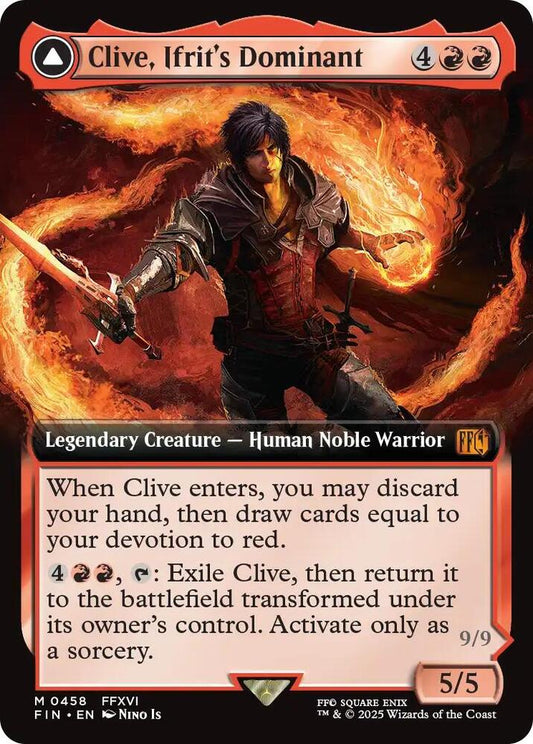 Clive, Ifrit's Dominant (Extended Art) [FINAL FANTASY] 458