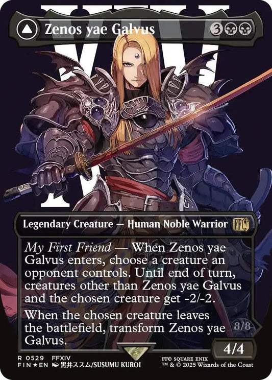 Zenos yae Galvus (Borderless) (Surge Foil) [FINAL FANTASY] 529
