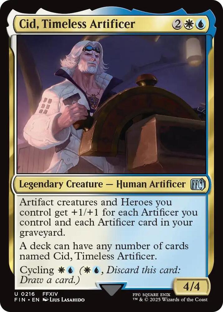 Cid, Timeless Artificer (0216) [FINAL FANTASY] 216