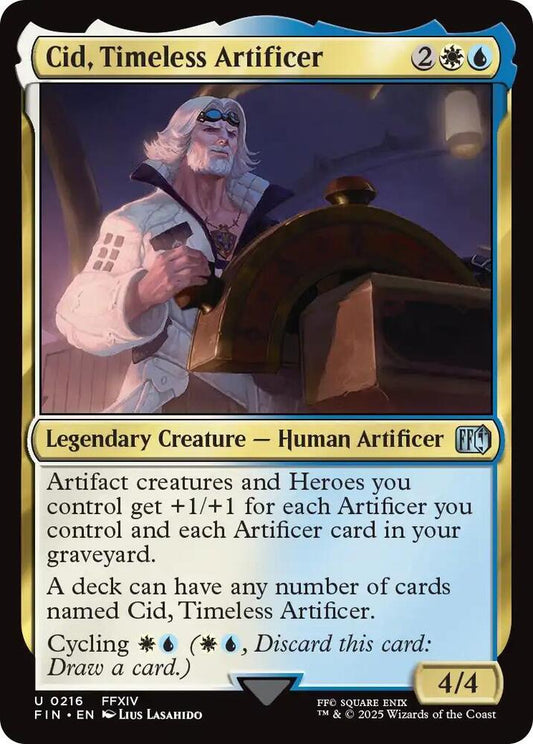 Cid, Timeless Artificer (0216) [FINAL FANTASY] 216