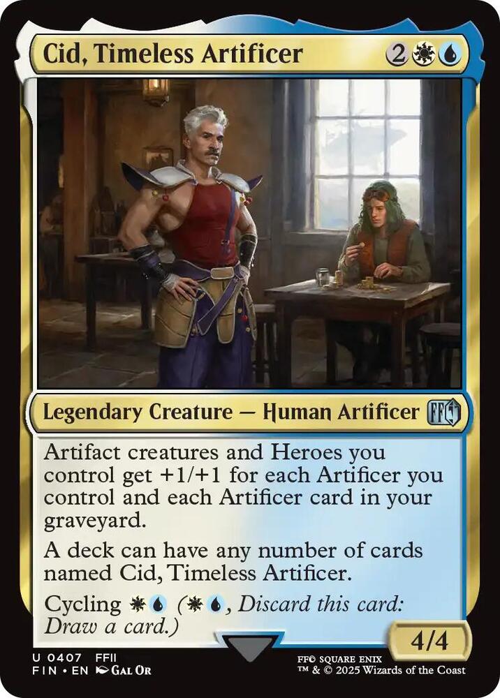 Cid, Timeless Artificer (0407) [FINAL FANTASY] 407