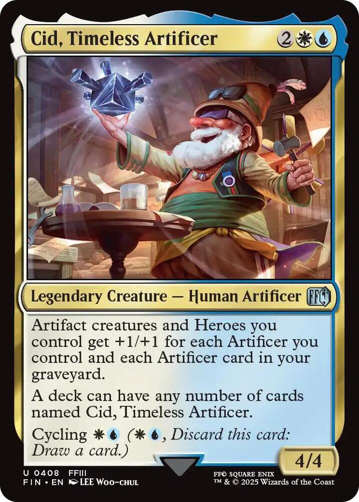 Cid, Timeless Artificer (0408) [FINAL FANTASY] 408