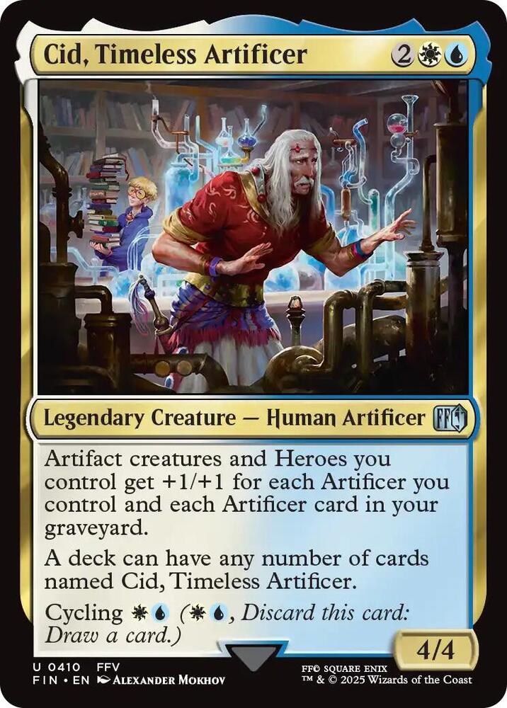 Cid, Timeless Artificer (0410) [FINAL FANTASY] 410