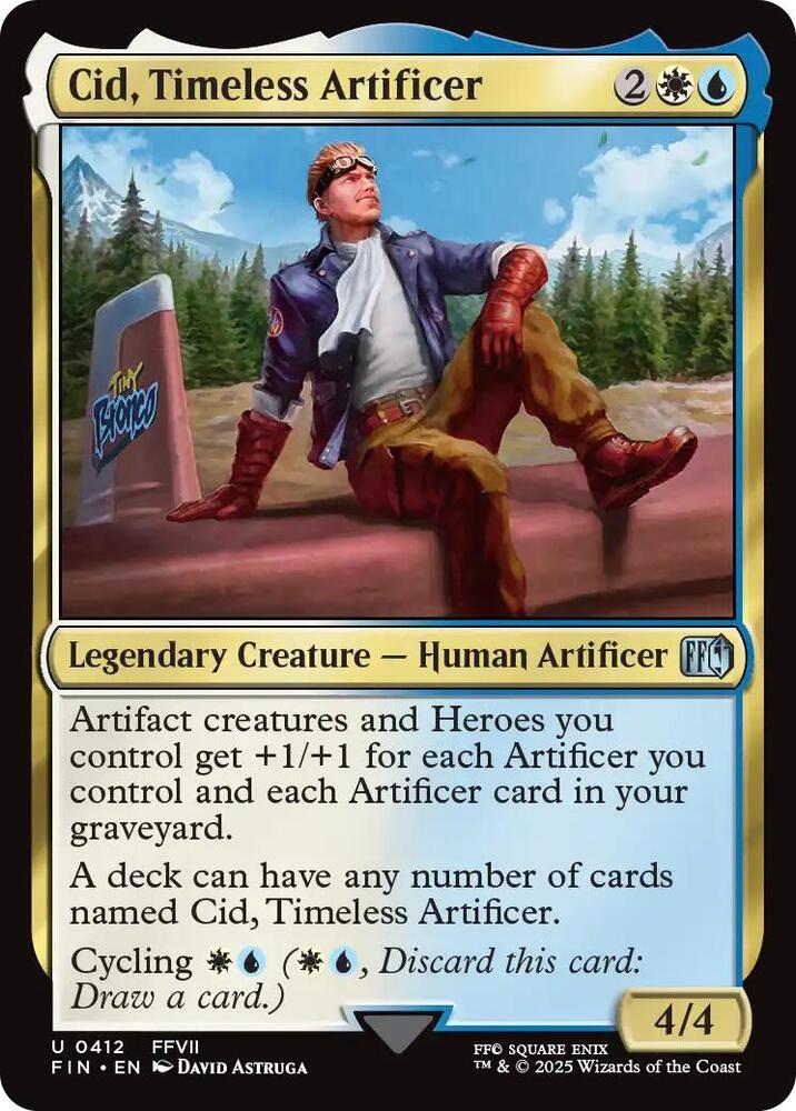 Cid, Timeless Artificer (0412) [FINAL FANTASY] 412