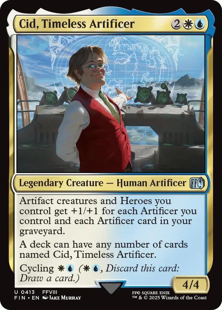 Cid, Timeless Artificer (0413) [FINAL FANTASY] 413