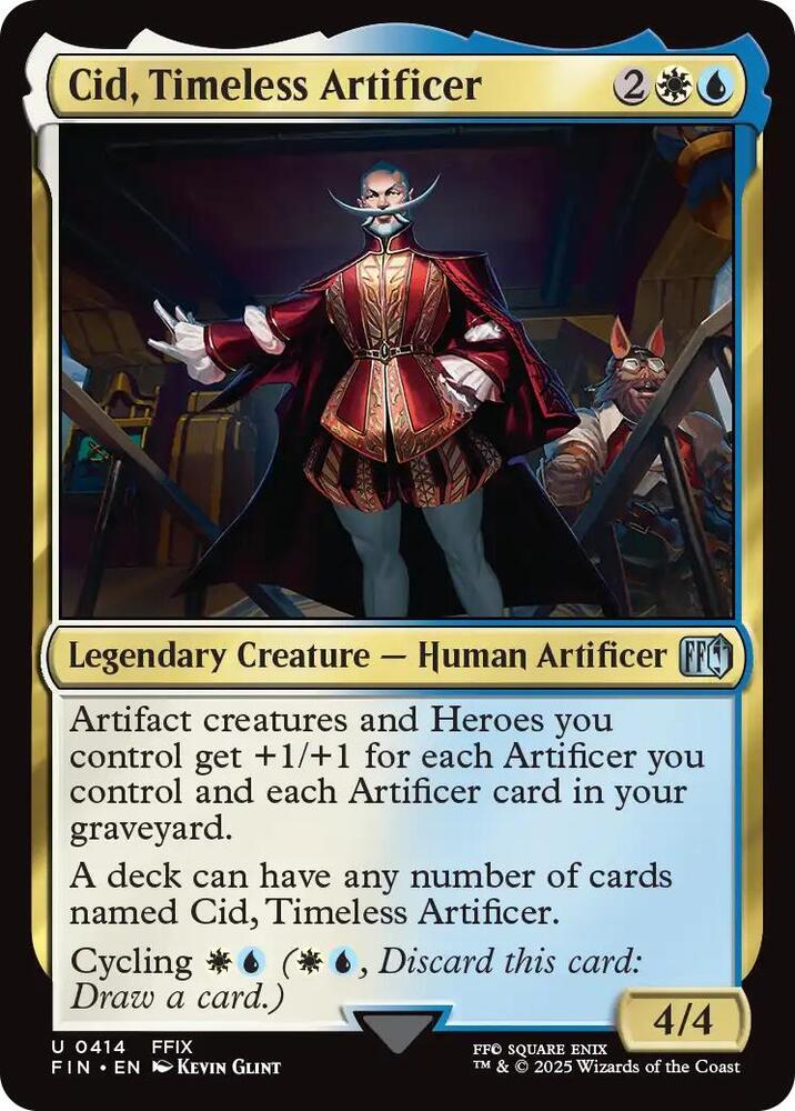 Cid, Timeless Artificer (0414) [FINAL FANTASY] 414