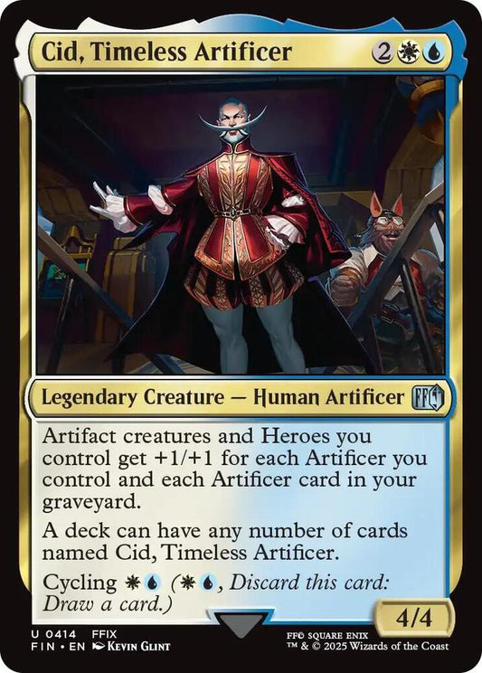 Cid, Timeless Artificer (0414) [FINAL FANTASY] 414