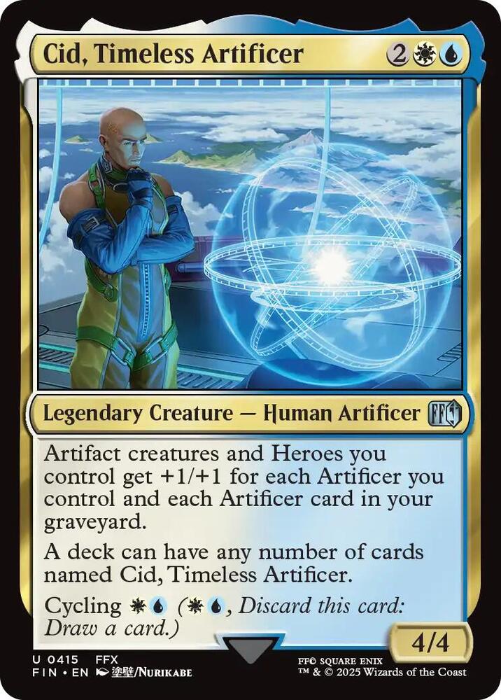 Cid, Timeless Artificer (0415) [FINAL FANTASY] 415