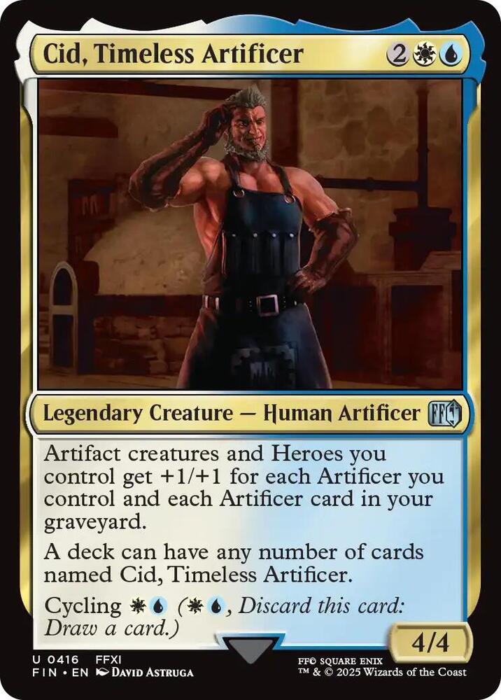 Cid, Timeless Artificer (0416) [FINAL FANTASY] 416