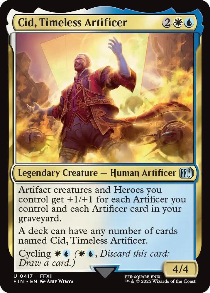 Cid, Timeless Artificer (0417) [FINAL FANTASY] 417