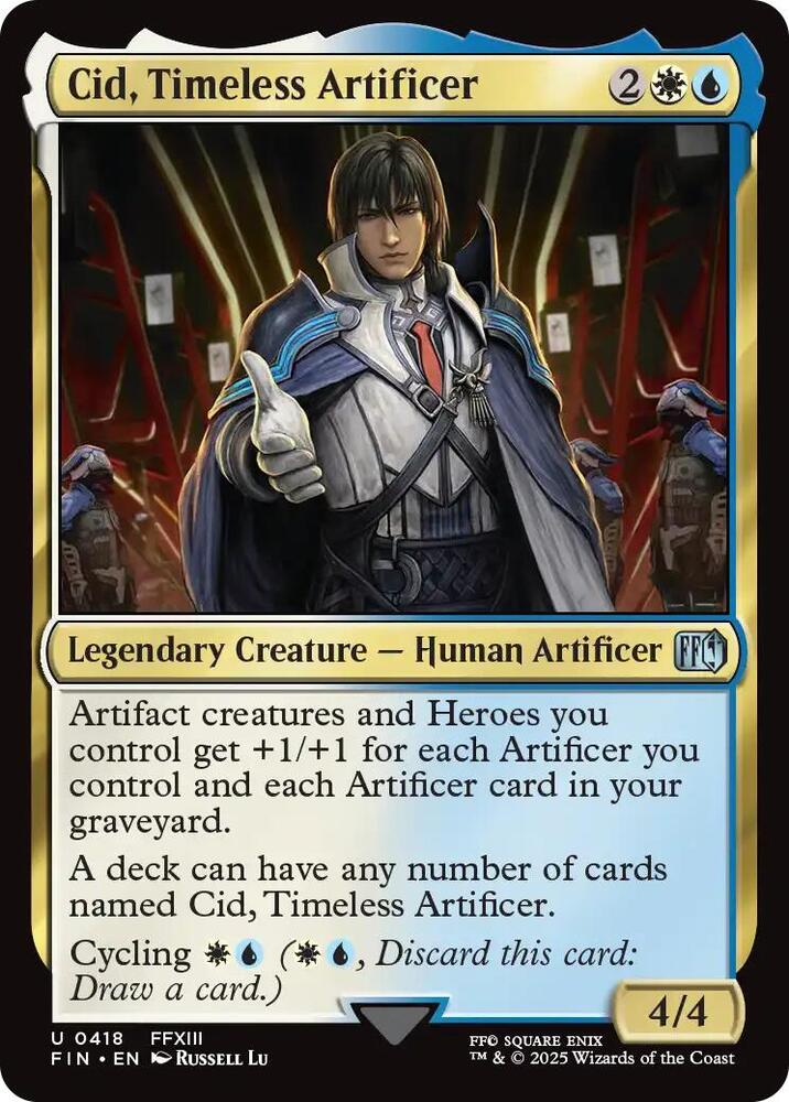 Cid, Timeless Artificer (0418) [FINAL FANTASY] 418