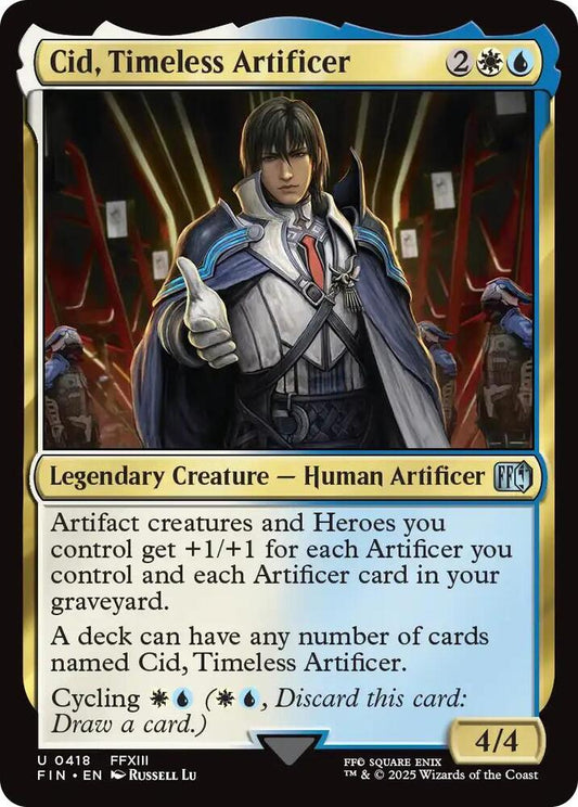 Cid, Timeless Artificer (0418) [FINAL FANTASY] 418