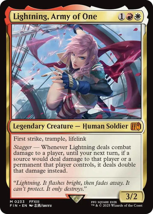 Lightning, Army of One [FINAL FANTASY] 233