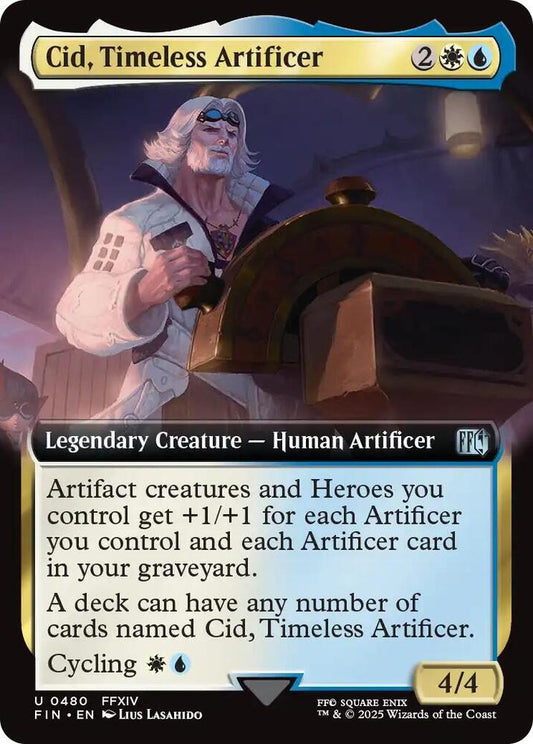 Cid, Timeless Artificer (Extended Art) [FINAL FANTASY] 480