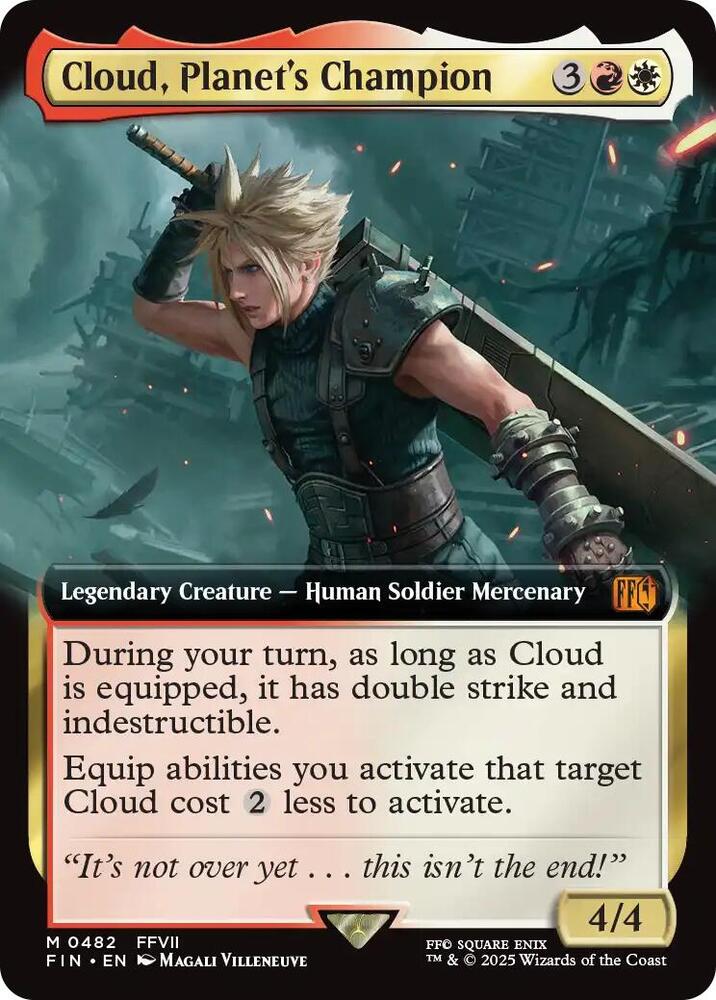 Cloud, Planet's Champion (Extended Art) [FINAL FANTASY] 482