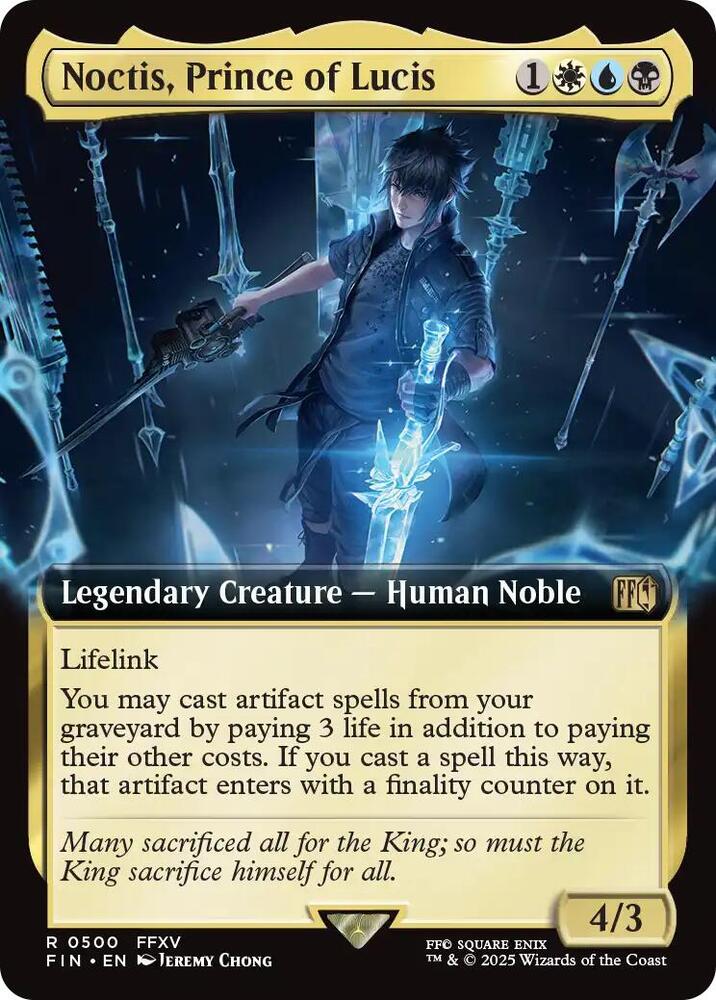 Noctis, Prince of Lucis (Extended Art) [FINAL FANTASY] 500