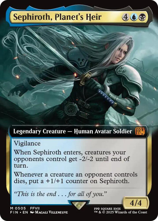 Sephiroth, Planet's Heir (Extended Art) [FINAL FANTASY] 505