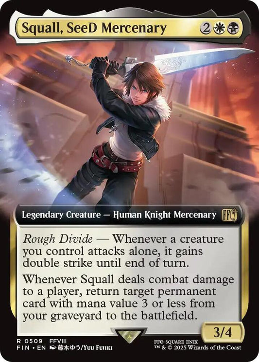 Squall, SeeD Mercenary (Extended Art) [FINAL FANTASY] 509