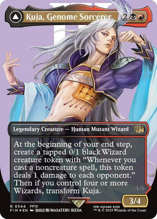 Kuja, Genome Sorcerer (Borderless) (Surge Foil) [FINAL FANTASY] 544