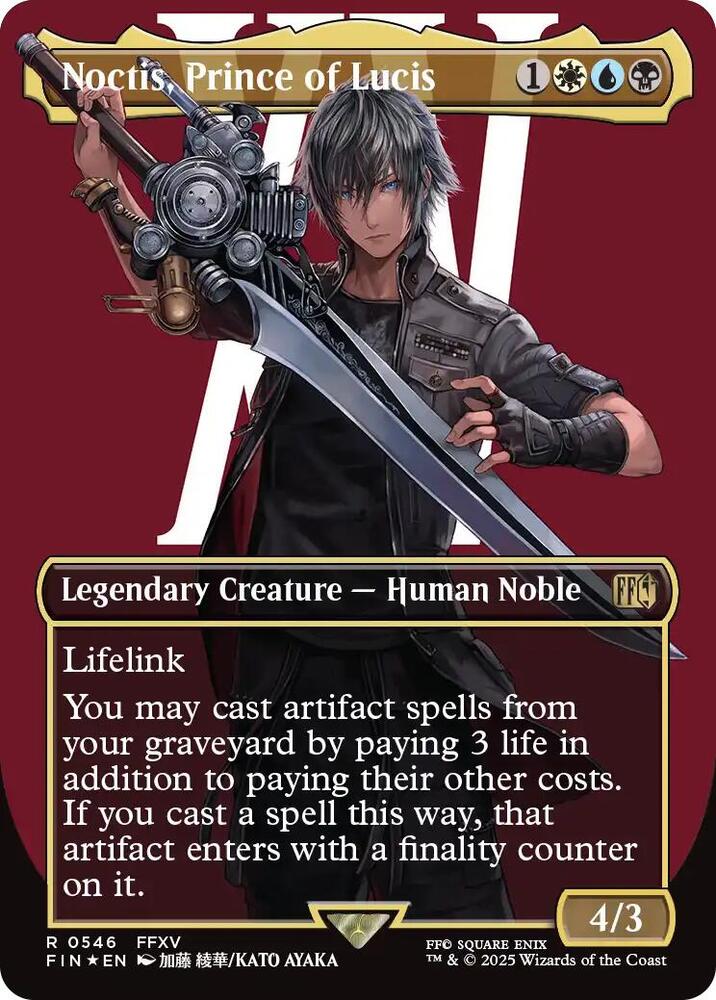 Noctis, Prince of Lucis (Borderless) (Surge Foil) [FINAL FANTASY] 546
