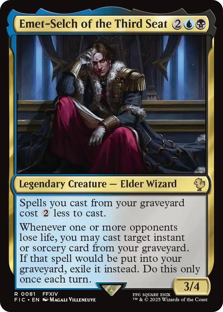 Emet-Selch of the Third Seat [Commander: FINAL FANTASY] 81