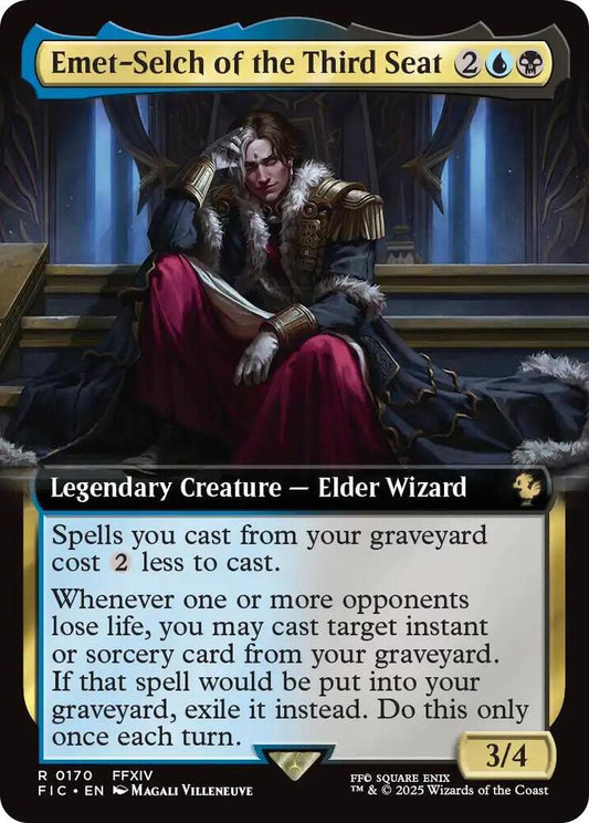 Emet-Selch of the Third Seat (Extended Art) [Commander: FINAL FANTASY] 170