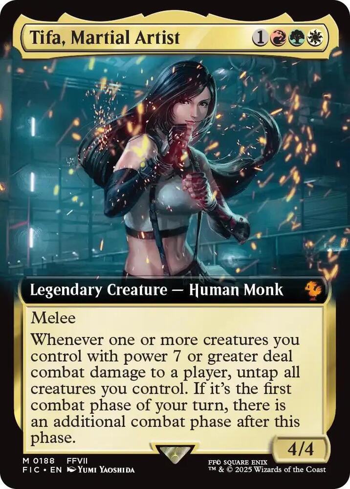 Tifa, Martial Artist (Extended Art) [Commander: FINAL FANTASY] 188